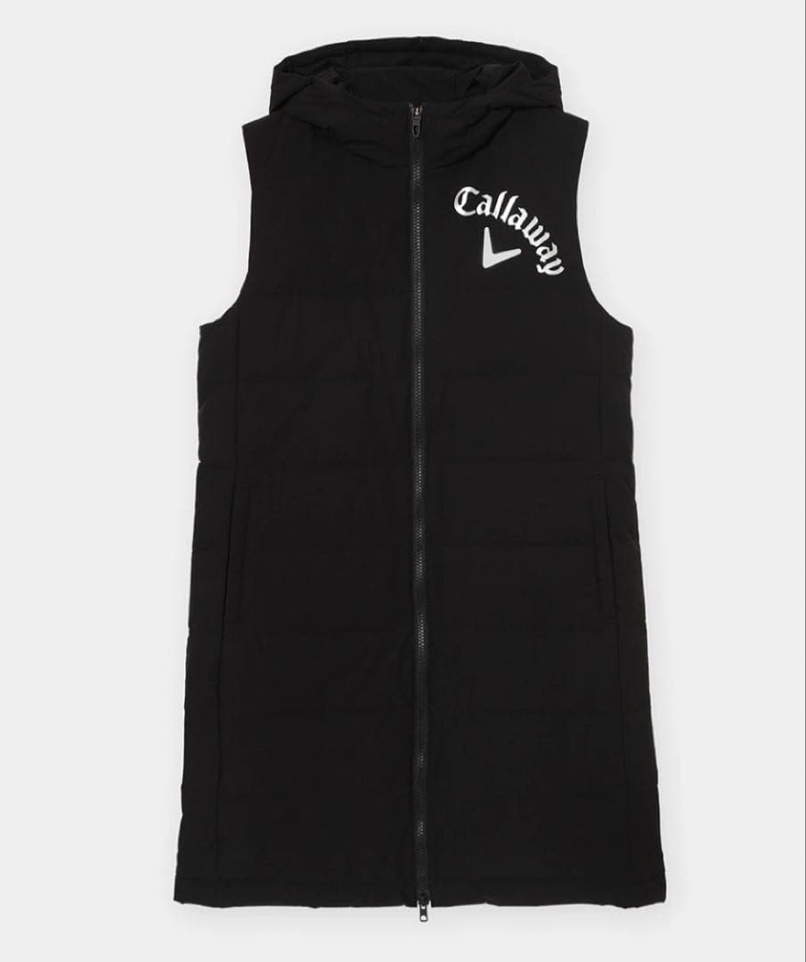 キャロウェイポリエステルリップ撥水中綿ワンピース (WOMENS)