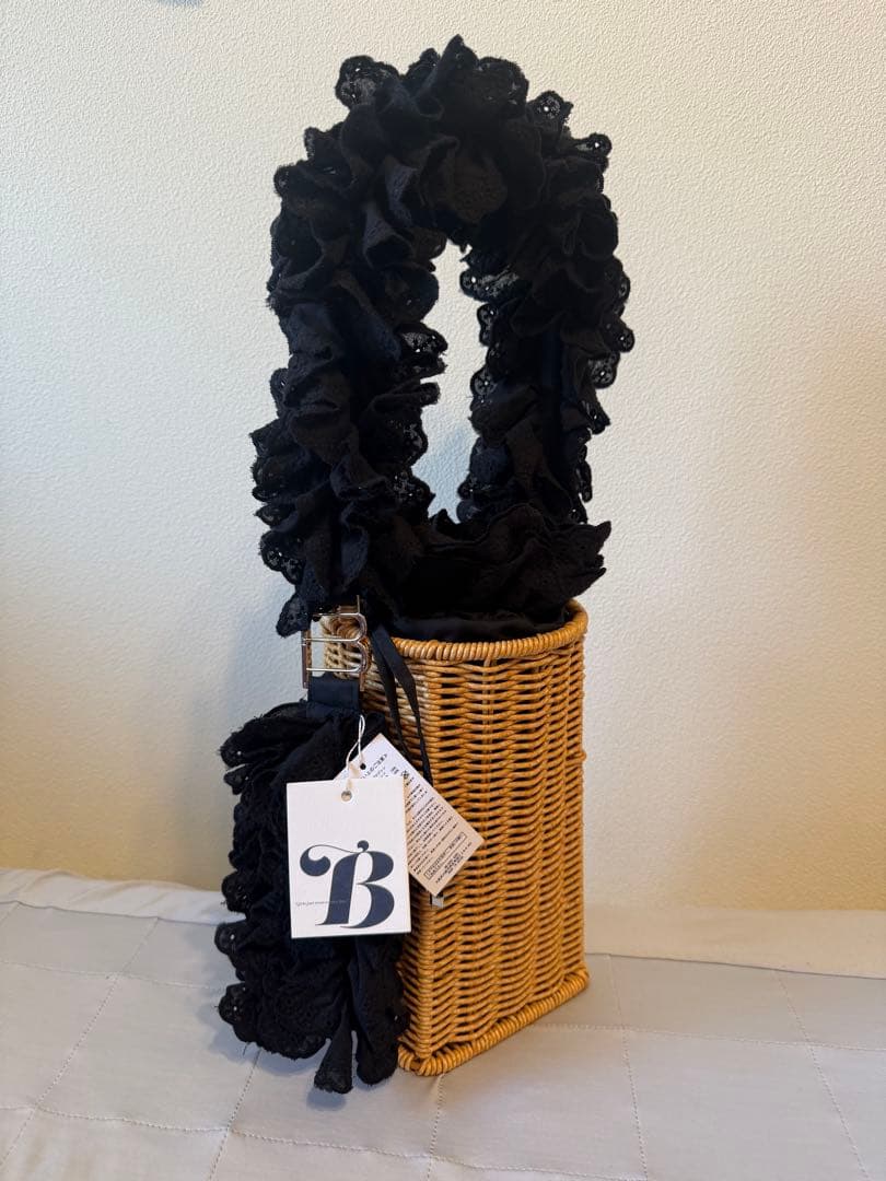 Bibiy MILLIE BASKET BAG BLACK ビビィ カゴバッグ