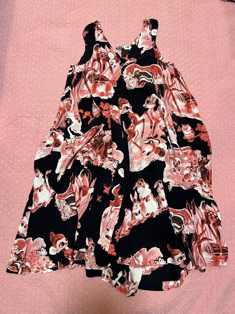 あちゃちゅむ×Disney バンビと仲間たち　プリントワンピース