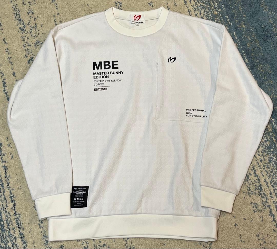【美品】MASTER BUNNY(マスターバニー) 長袖クルーネックスウェット