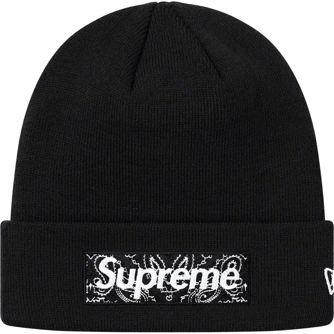 19FW Supreme New Era® Box Logo Beanie
