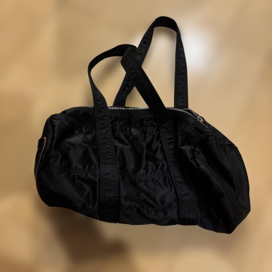 PORTER ナイロン ブラック ボストンバッグ