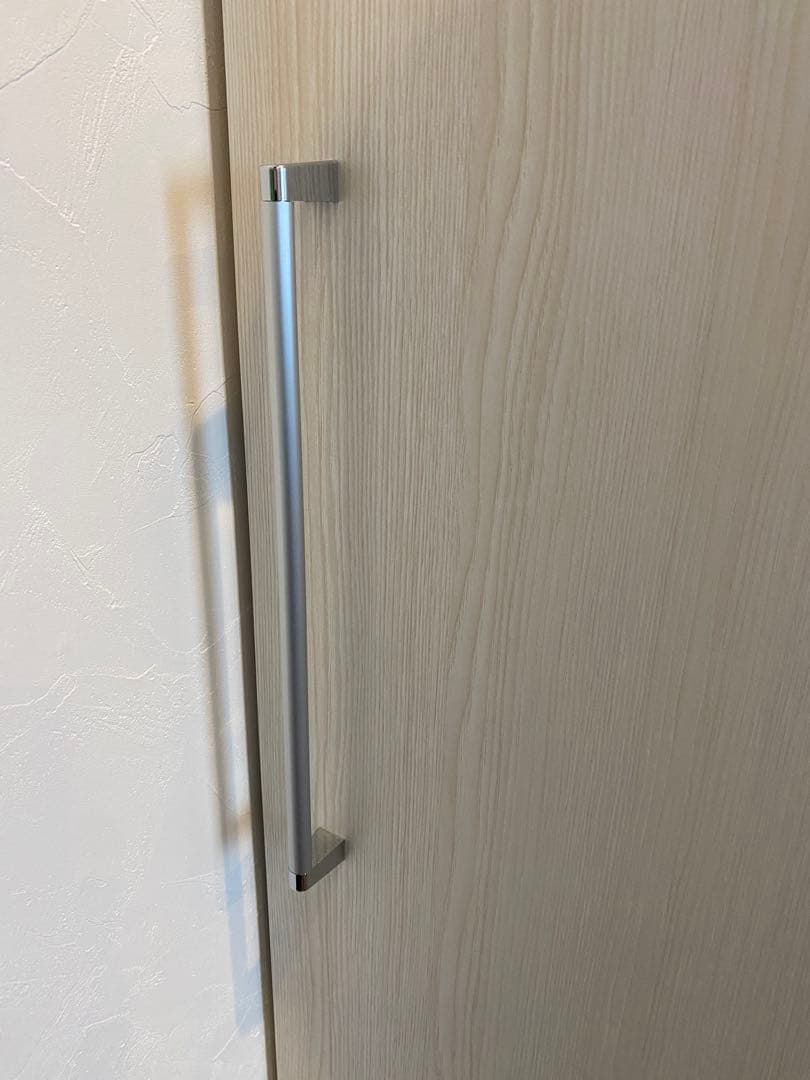 幅90cm奥56cm 白ワードローブ上置き付き