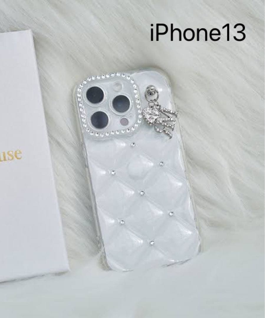iPhoneアクセサリー Rosemuse charm clear smart phone case