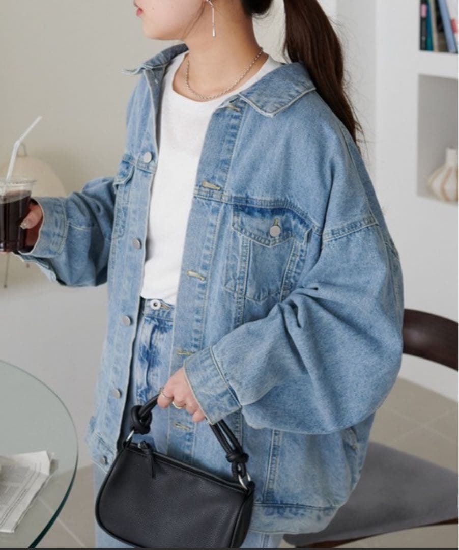 ディスコート　USAコットンデニムビッグGジャン