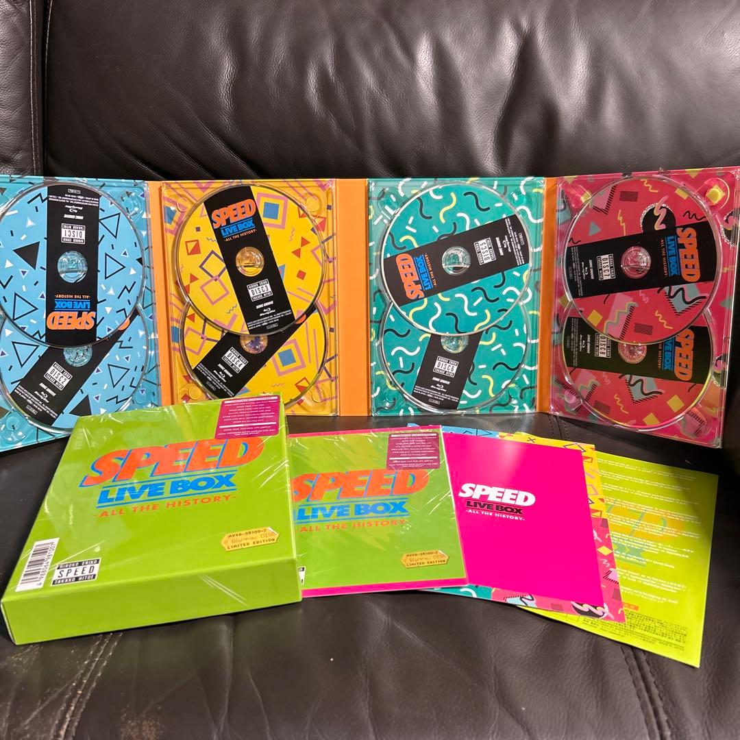 初回生産限定SPEED LIVE BOX - ALL THE HISTORY美品