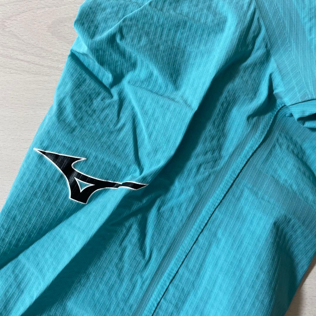 Mizuno 競泳水着 水色　ターコイズ　ブラック
