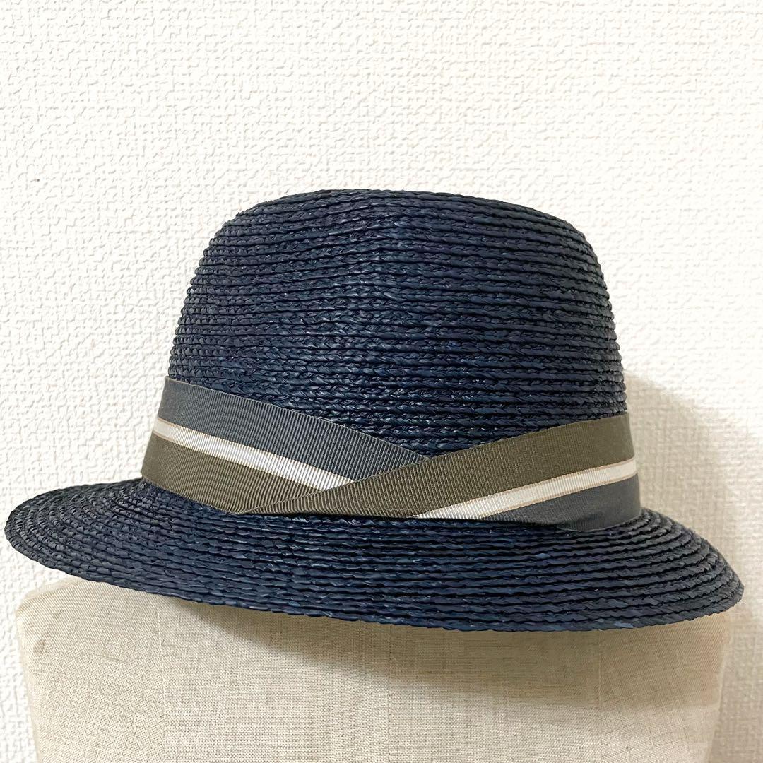 新品、未使用品　ヘレンカミンスキー　麦わら帽子　人気　中折れ帽