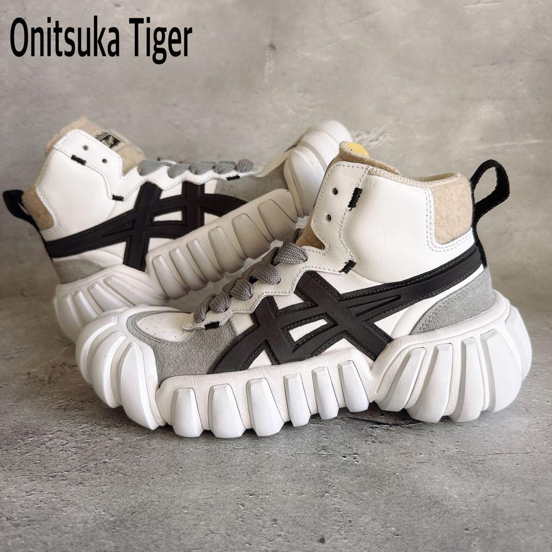 美品　オニツカタイガー　デンティグレ LL ホワイト　ユニセックスモデル