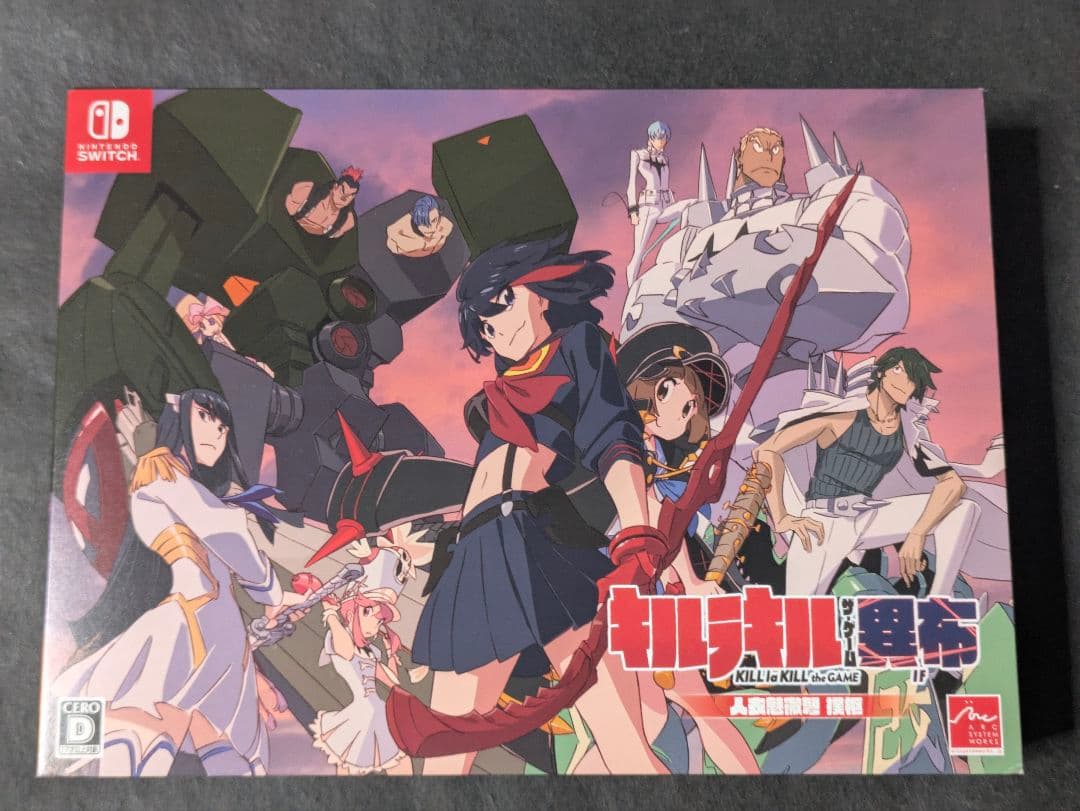 Switch キルラキル ザ・ゲーム 異布 人衣魅徹弩 撲枢 限定版
