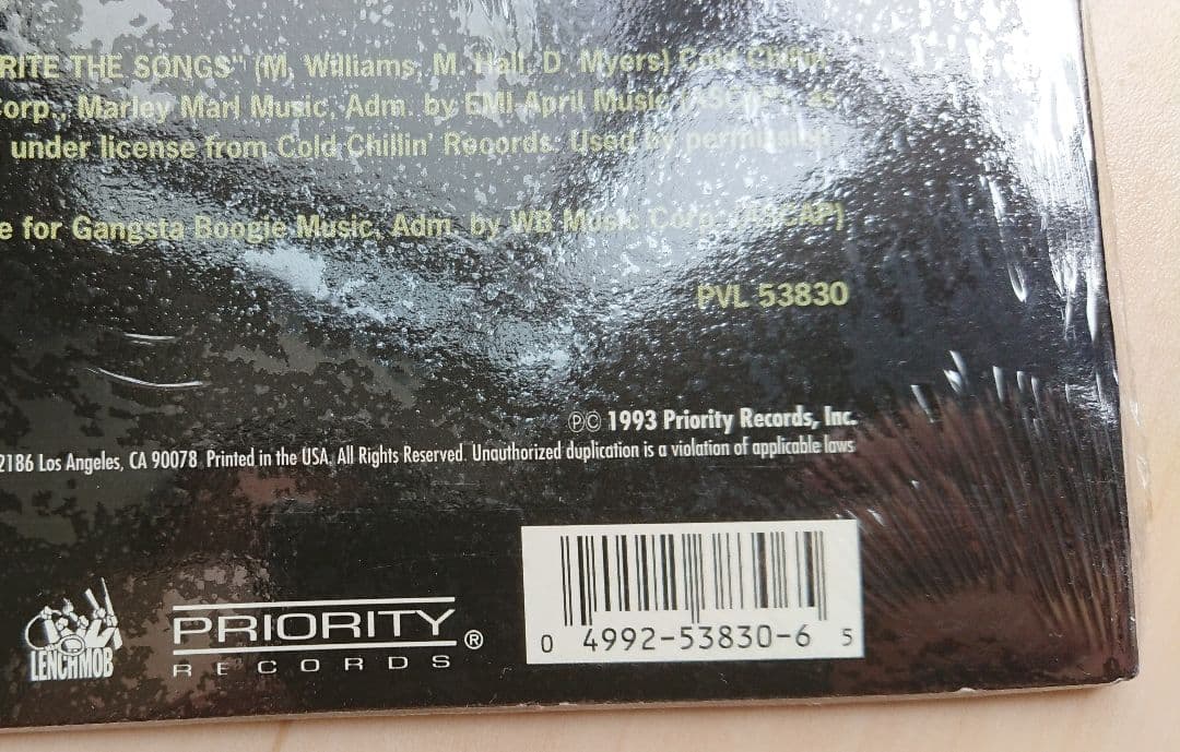 未開封 シールド ICE CUBE DAS EFX USオリジナル CHECK