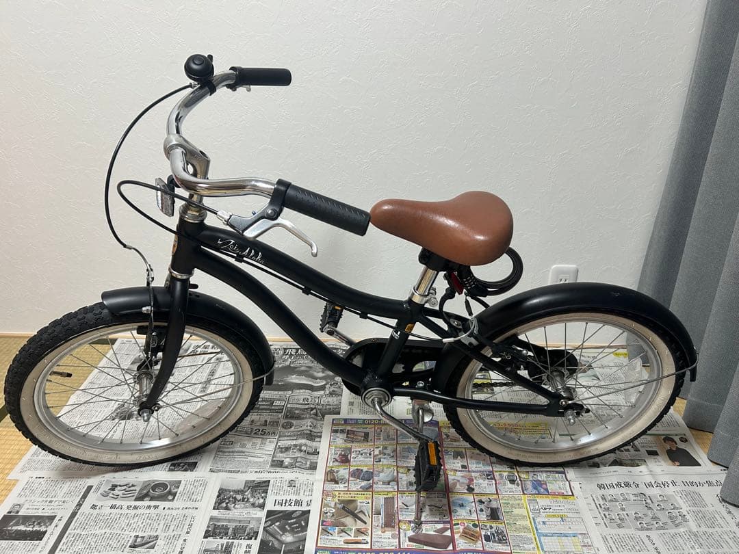 Lei Aloha ビーチクルーザー ブラック　サイズ18インチ