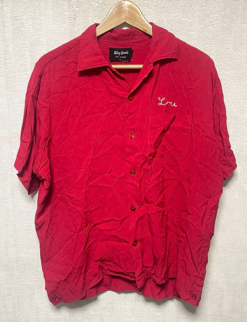 60s King Louie TEN STRIKEヴィンテージ ボーリングシャツ
