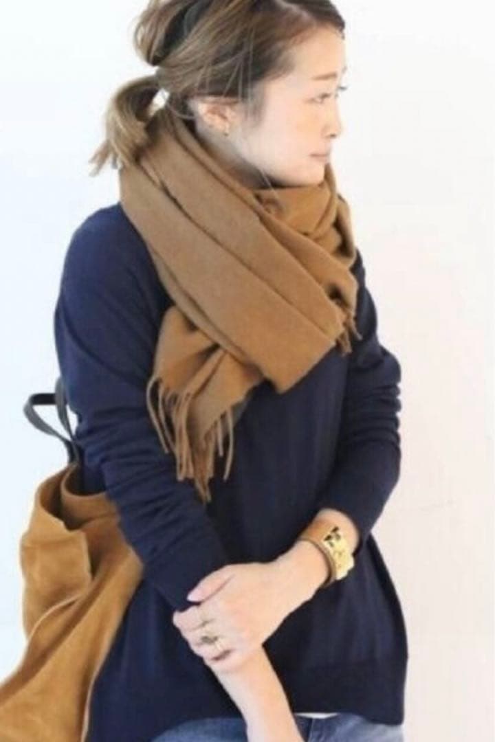 新品　BEGG&CO. カシミヤストール