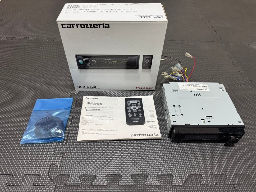 使用極少 Pioneer カーオーディオ DEH-6600 1D カロッツェリア