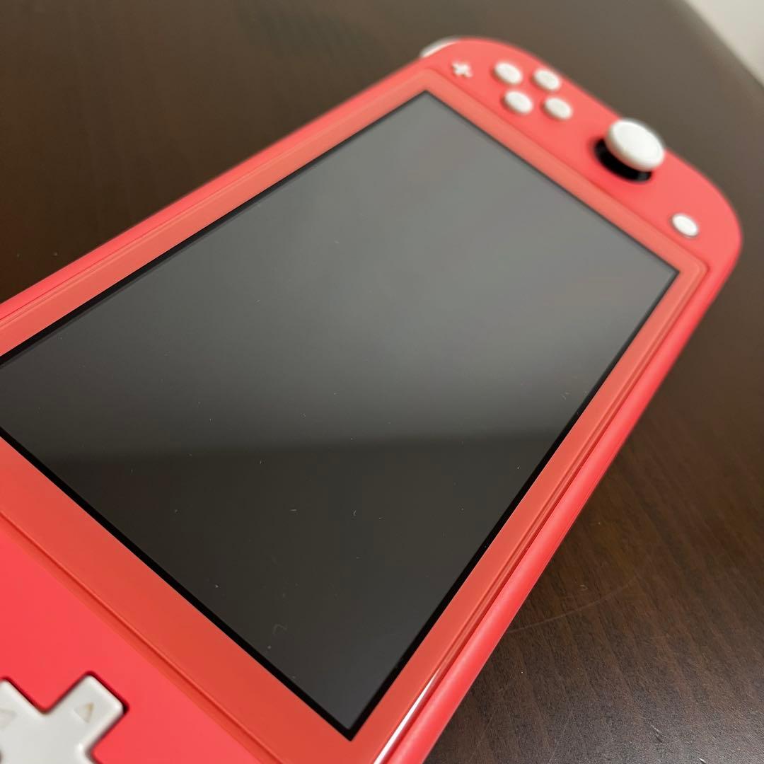 Nintendo Switch Lite コーラル　充電器　ケース　セット
