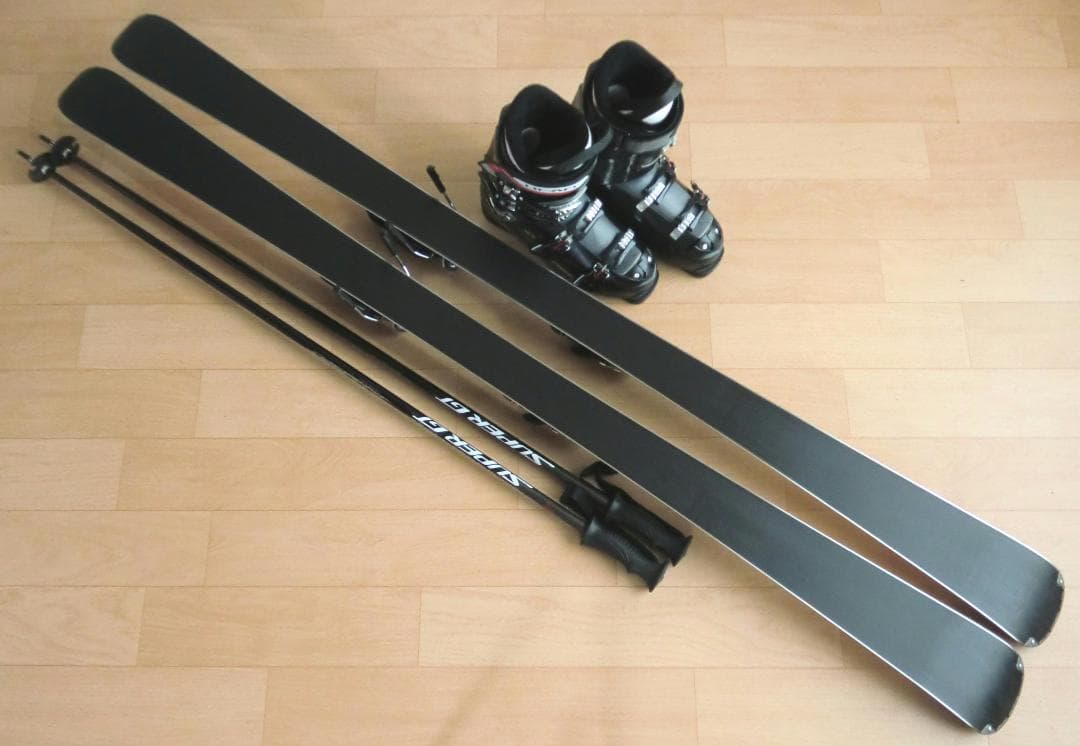 ■■送料無料■ロシニョール■メンズスキー4点セット■170/28-28.5■■