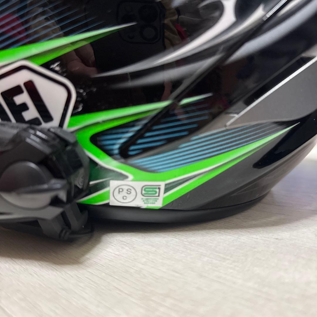 SHOEI X-14 YANAGAWA5 TC-4GR/BK L ヤナガワモデル