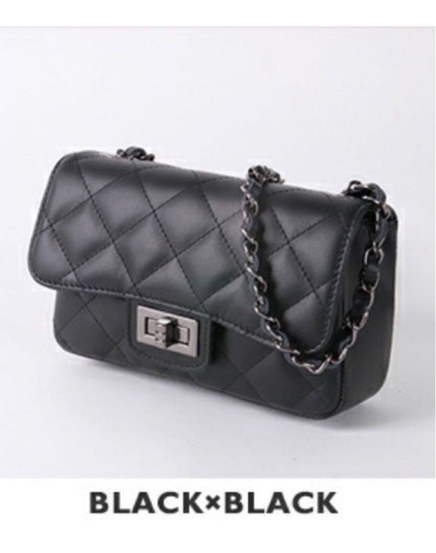 ドゥーズィエムクラス オウレンティチェーンバッグ　ブラック 美品