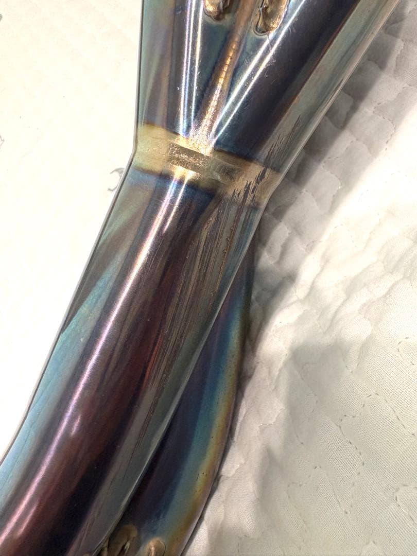 ゼファー750 チタン フルエキゾースト セミオーダー マフラー Kファクトリー